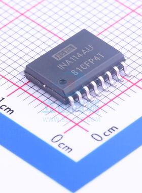 仪表放大器 INA114AU SOP-16 TI()