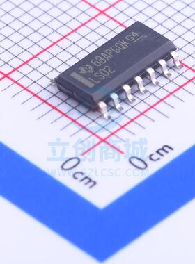 逻辑门 SN74LS02DR SOIC-14 TI全新原装进口
