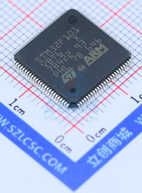 单片机(MCU/MPU/SOC) STM32F101VBT6 LQFP-100_14x14x05P ST 全新