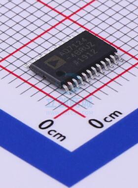 模数转换芯片ADC AD7124-4BRUZ-RL7 TSSOP-24 ADI(亚德诺)/LINEAR