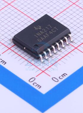 仪表放大器 INA217AIDWT SOIC-16 TI 全新原装进口