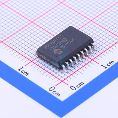 PIC16F627-20/SO SOIC-18_300mil MIC 全新原装进口