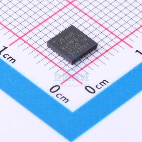 单片机(MCU/MPU/SOC) ATMEGA328PB-MU QFN-32 MIC 全新原装进口