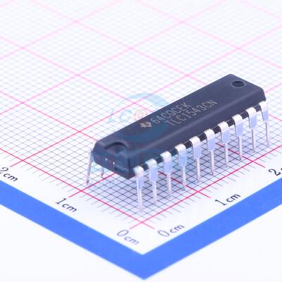 模数转换芯片ADC TLC1543CN PDIP-20 TI()