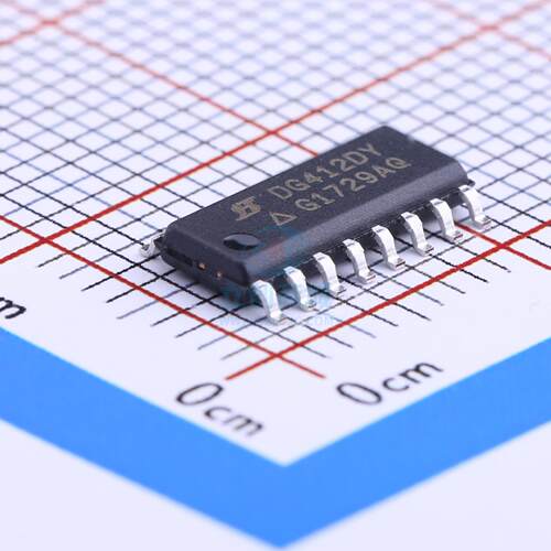 模拟开关/多路复用器 DG412DY-E3 SOIC-16_150mil VISHAY(威世)