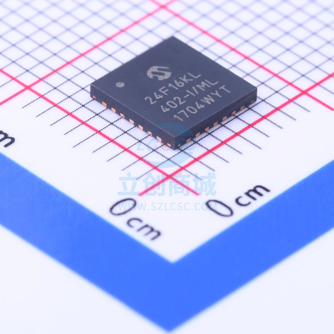 单片机(MCU/MPU/SOC) PIC24F16KL402-I/ML QFN-28 MIC 全新原装进