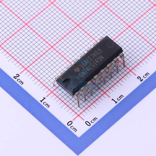 信号开关/编解码器/多路复用器 SN74LS145N PDIP-16 TI全新原装进