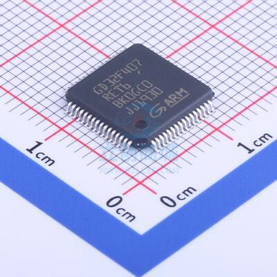 单片机(MCU/MPU/SOC) GD32F407RET6 LQFP-64 全新原装进口