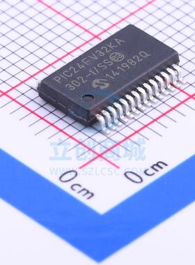 单片机(MCU/MPU/SOC) PIC24FV32KA302-I/SS SSOP-28_208mil 全新