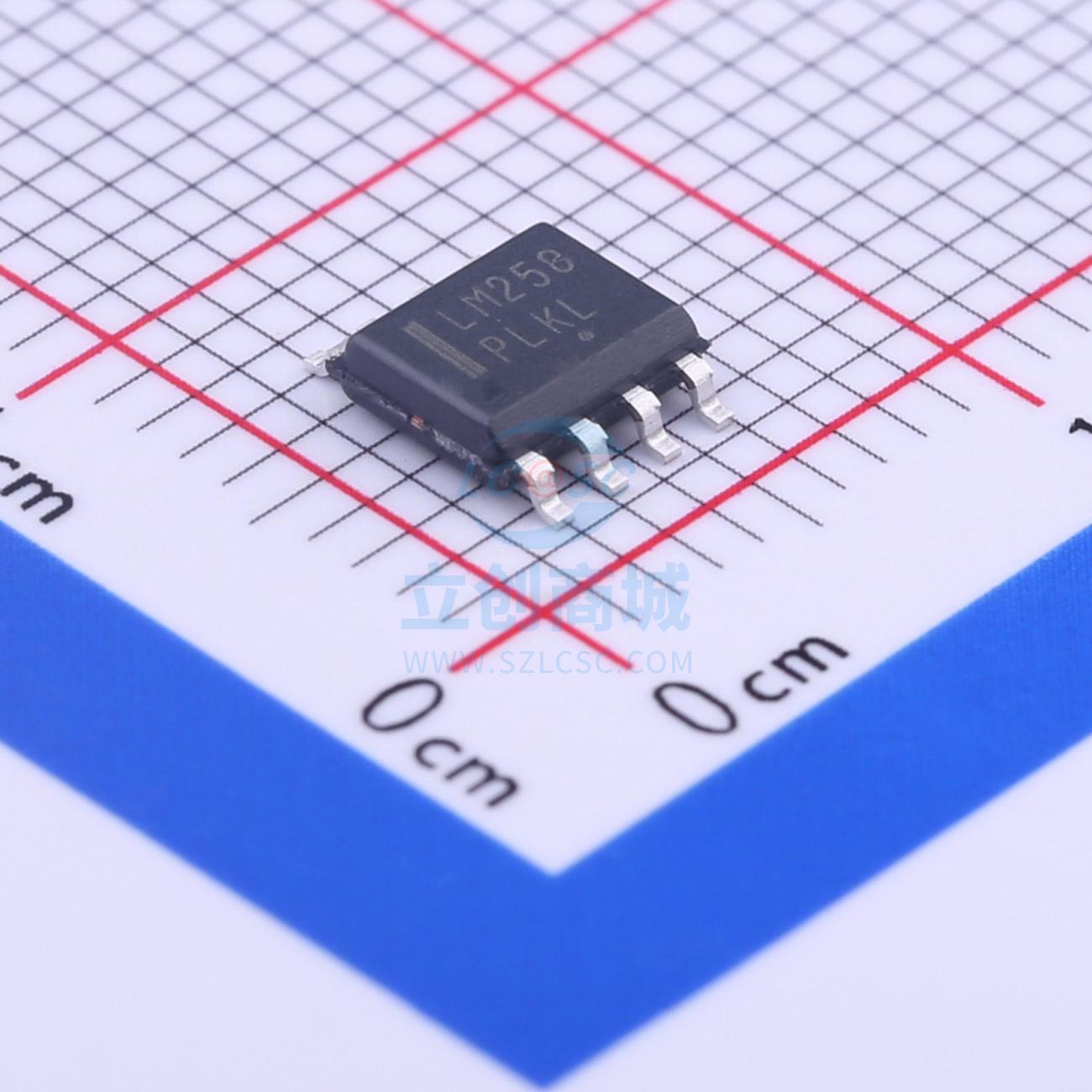 运算放大器 LM258DR2G SOIC-8_150mil ON 全新原装进口