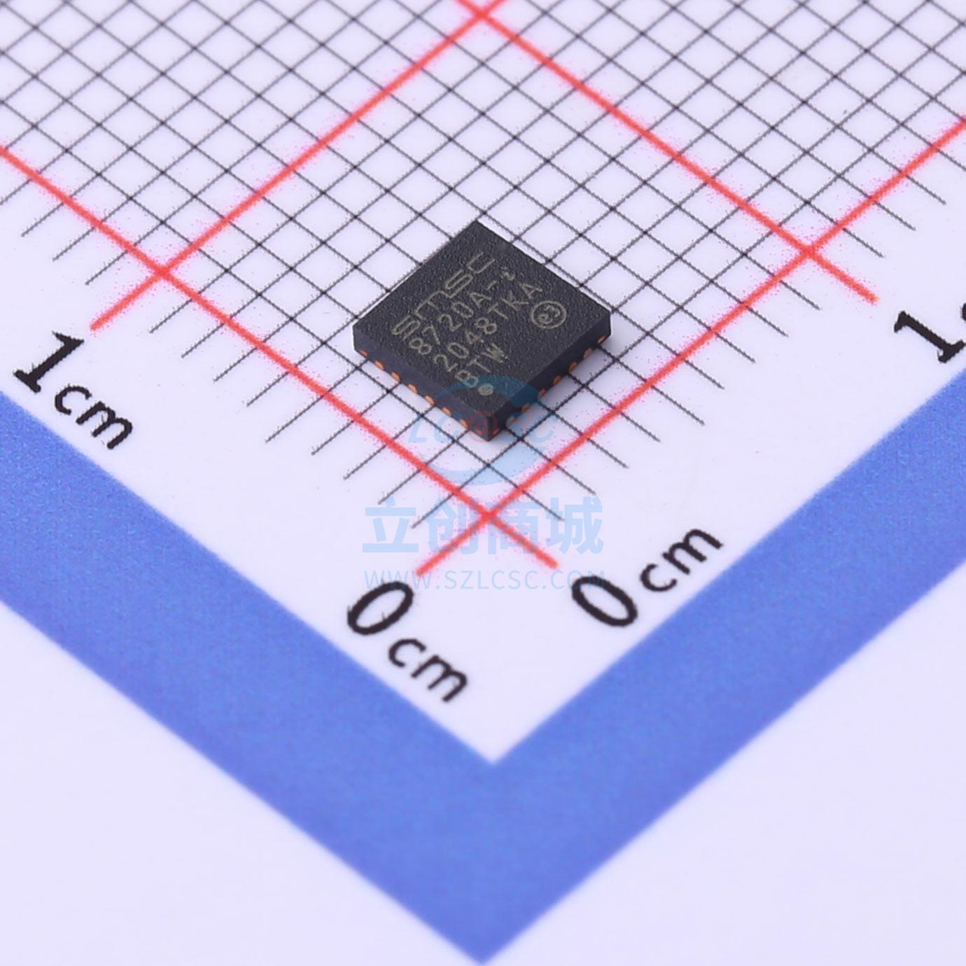 以太网芯片 LAN8720AI-CP-TR-ABC 24-SQFN MICROCHIP(美国微芯)