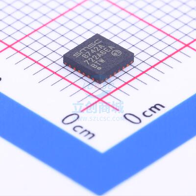 以太网芯片 LAN8742A-CZ SQFN-24 MICROCHIP(美国微芯)