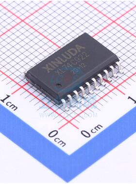 信号开关/编解码器/多路复用器 XL74C922 SOP-20 XINLUDA(信路达)