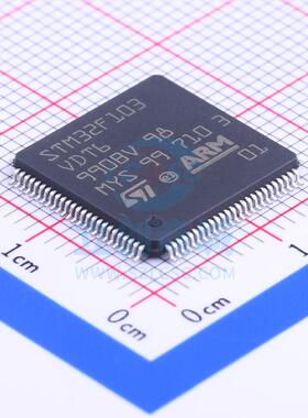 单片机(MCU/MPU/SOC) STM32F103VDT6 LQFP-100_14x14x05P ST 全新