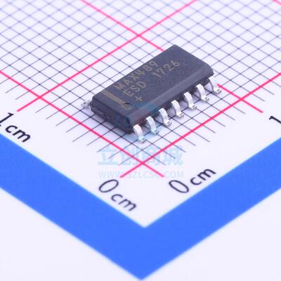 RS-485/RS-422芯片 MAX489ESD+ SOIC-14_150mil MAXIM(美信)