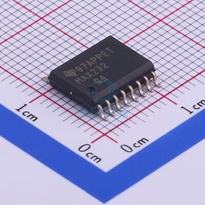 RS232芯片 MAX232DWR SOIC-16 TI 全新原装进口