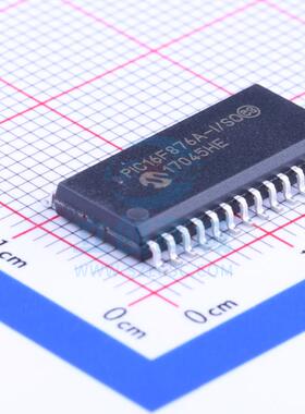 单片机(MCU/MPU/SOC) PIC16F876A-I/SO SOIC-28_300mil MIC 全新