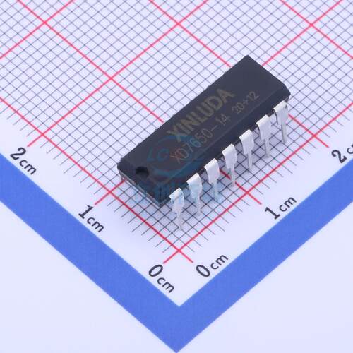 运算放大器 XD7650-14 DIP-14 XINLUDA(信路达)
