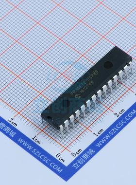 单片机(MCU/MPU/SOC) PIC16F72-I/SP DIP-28_300mil MIC 全新原装