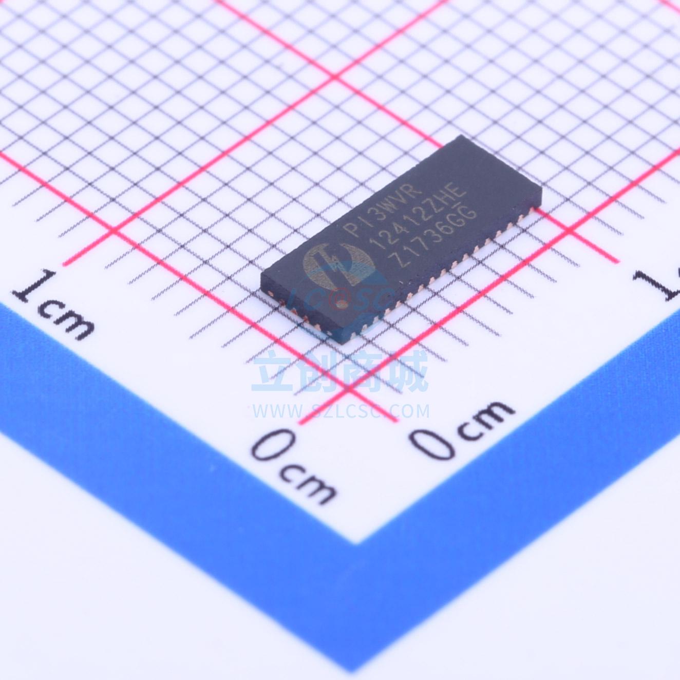 模拟开关/多路复用器 PI3WVR12412ZHE TQFN-42 DIODES(美台)