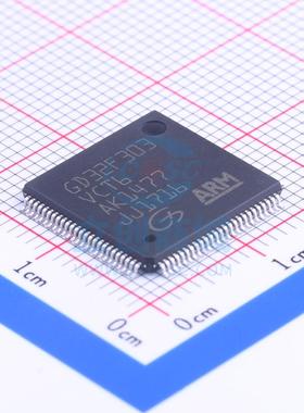 单片机(MCU/MPU/SOC) GD32F303VCT6 LQFP-100_14x14x05P 全新原装