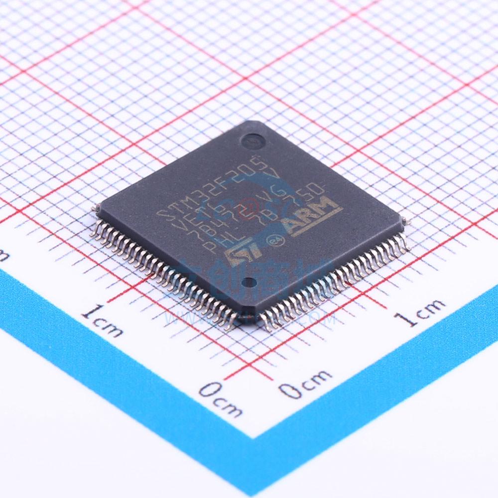 单片机(MCU/MPU/SOC) STM32F205VET6 LQFP-100_14x14x05P ST 全新