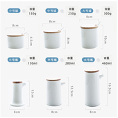 简约厨房白色调料壶陶瓷酱油壶醋瓶日式 调料瓶 酱油瓶调味壶套装