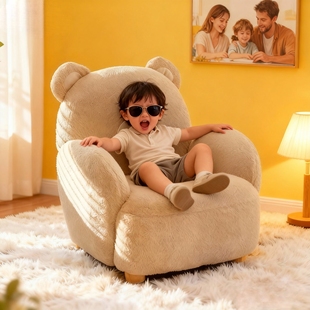 卡通阅读区沙发靠背座椅高端家用小沙发儿童宠物沙发凳沙发椅子