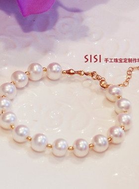 天然淡水气质原创ins小众真珍珠