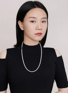 原创手作天然珍珠颈链女小众设计