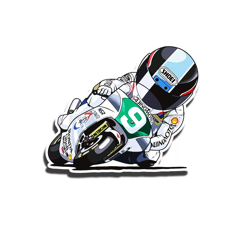 Команда мотоциклов Rossi Rossi водонепроницаемые кавалеры паста цветок Yamahaq Edition стикер