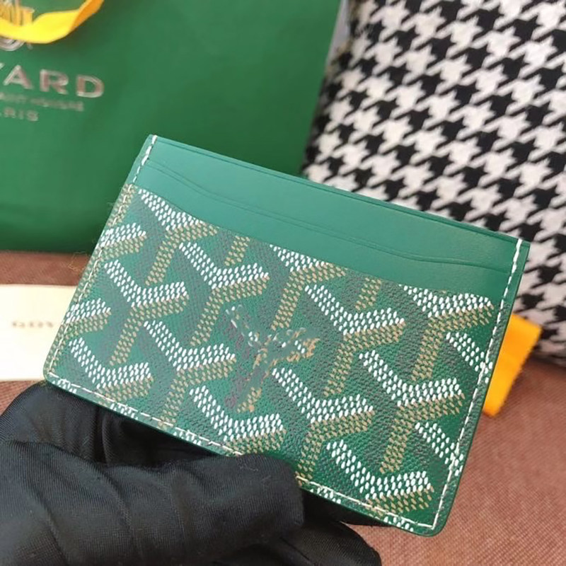 thumbnail for High-Quality Gogoya Dog-Tooth Card Holder Genuine Leather Printed Business Card Holder Bank Card Holder Driver's License Holder with Havelogo