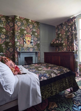 COMPTON-Onyx 1896年 William Morris创作的英国复古植物花墙壁纸