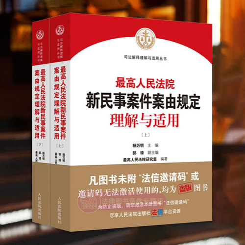 新民事案件案由规定理解与适用