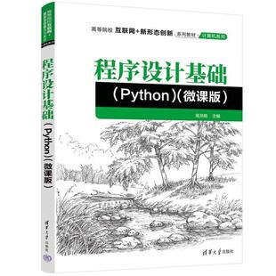 正版 程序设计基础：Python 高洪皓 清华大学出版社 9787302697619