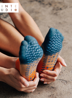 专业普拉提袜PointeStudio渐变瑜伽袜Wyatt舞蹈专业运动功能防滑