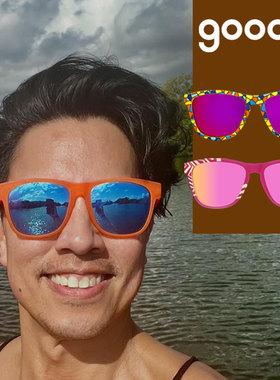 Goodr运动墨镜OG系列潮ins偏光马拉松越野跑步骑行防脱落太阳眼镜