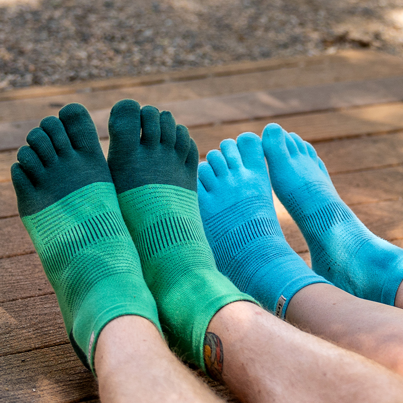 injinji中筒跑步速干五指袜