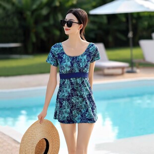 分体泳衣女高级感2026新款 泡温泉 女士成人竞速游泳馆专用保守大码