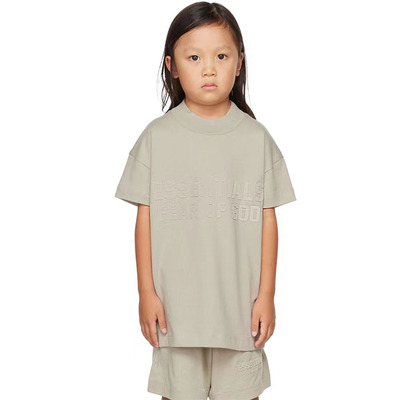 童装ESSENTIALS套装fog儿童短袖短裤夏款舒适休闲潮时尚宽松