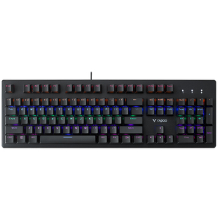 雷柏V510有线机械键盘青黑茶红台式笔记本电脑电竞游戏办公专用