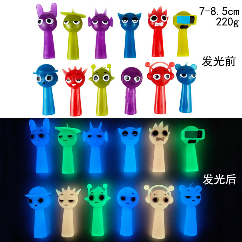 节奏盒子夜光手办摆件