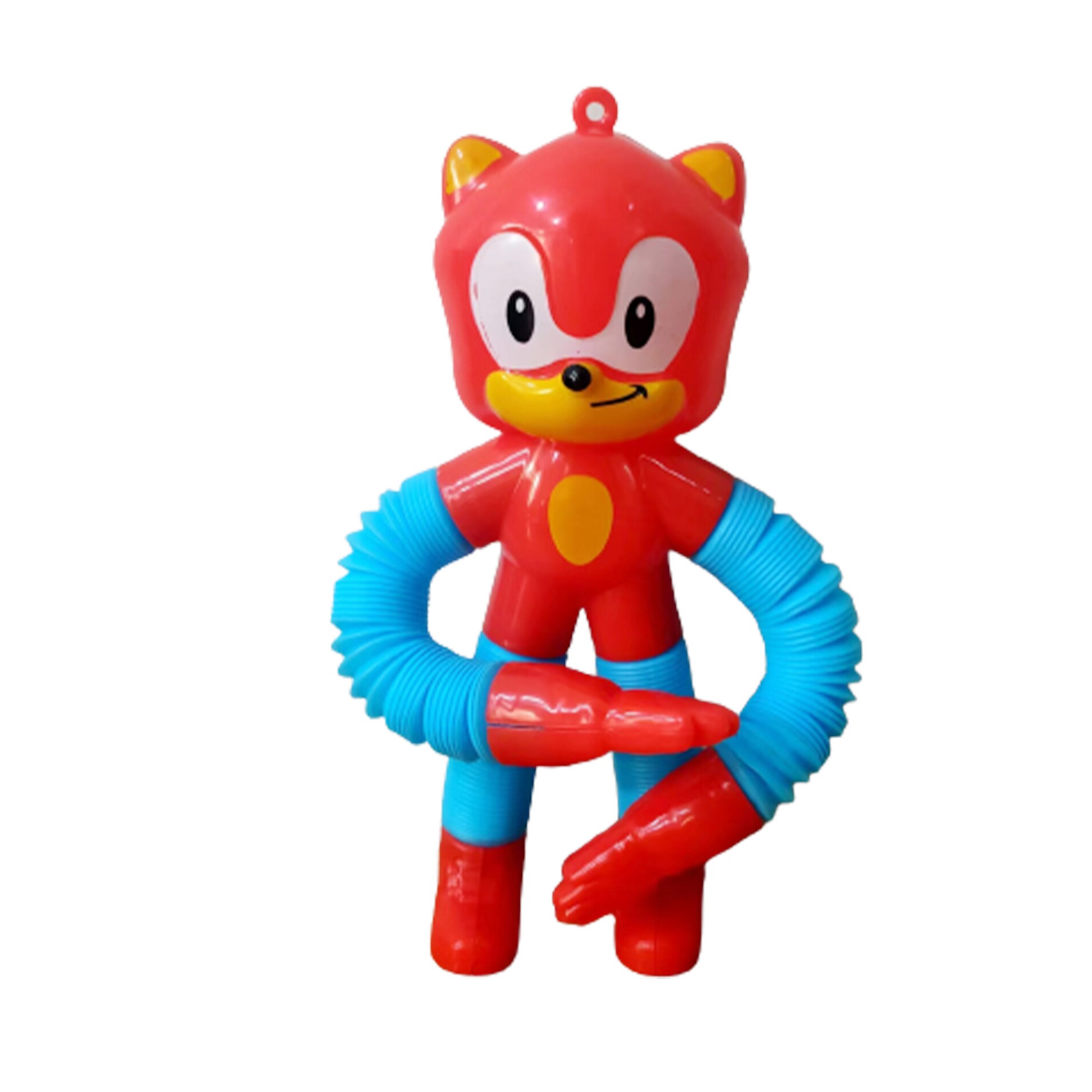 재미 있은 다양성 큰 머리 소닉 모델 텔레스코픽 튜브 어린이 감압 및 감압 스트레치 장난감은 작은 선물로 빛날 것입니다