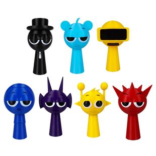 大号节奏盒子手办儿童玩具游戏周边小天布莱克加诺德公仔摆件模型