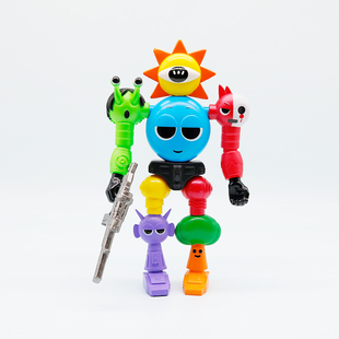 节奏盒子关节可动合体机器人手办太阳先生小天德普勒瑞迪大号模型