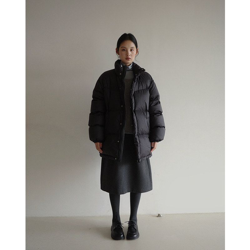 EVERTRUE90白鸭绒2025冬季中长款