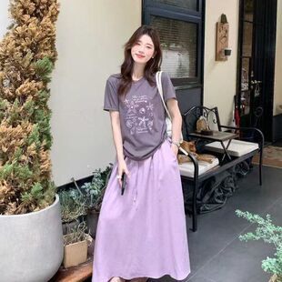 苏珊SUSAN 短袖t恤女2026夏季新款韩版休闲半袖百搭上衣Y380H-2