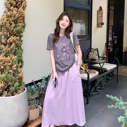 苏珊SUSAN 短袖t恤女2026夏季新款韩版休闲半袖百搭上衣Y380H-2