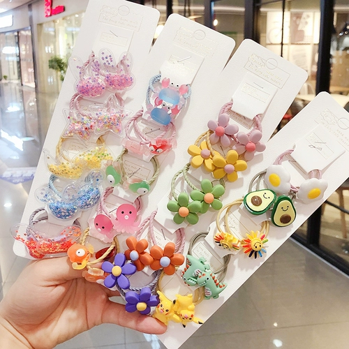 Детский аксессуар для волос, детская милая резинка для волос с косичкой для принцессы