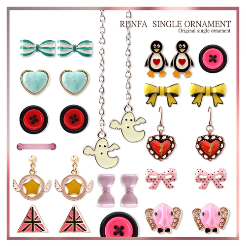 Серьги с бантиком с кисточками, популярно в интернете, 2019, простой и элегантный дизайн